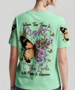 When The Time Is Right Women's All Over Print T-Shirt