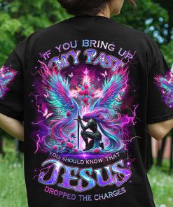 Jesus Dropped The Charges Warrior Women's All Over Print T-Shirt