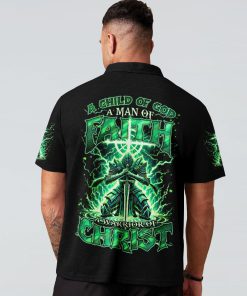 Child Of God A Warrior Of Christ Men's All Over Print Shirt
