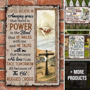 Christian metal sign gift for pastors